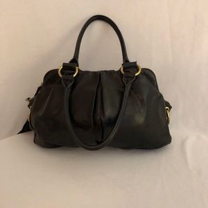 J Crew Leather Brompton Handbag